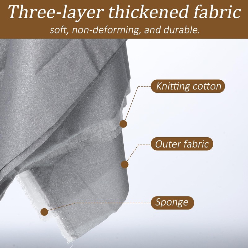 Silver Heat-Resistant Fabric, 59" X 1 Yard Pressing Cloth for