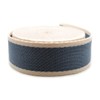 CRAFTMEMORE 1 1/2 Inches Cotton Webbing Strap, Two Tone Heavy