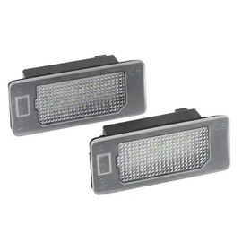 LED Number Plate Light without Error Message Registration Free Suitable for VW Golf 6 Estate Touran Sharan Passat B7 Touareg