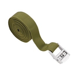 Ieron 8M x 2.5cm Green Roof Rack Straps Heavy Duty Tie Down Straps with Quick Release Buckle Fastener Rustproof for Motorcycle/Car/Bicycle Luggage Rack