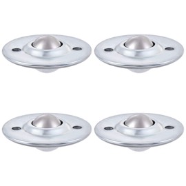 sourcing map Ball Transfer Bearing Unit 16mm 22Lbs Carbon Steel Flange-mount Type for Transmission Pack of 4