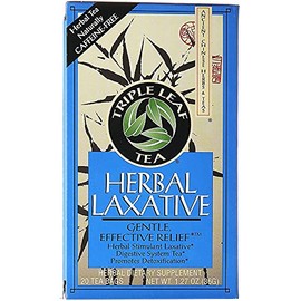 Triple Leaf Tea Natural, Herbal Laxative 0.07 oz(Pack of 2)