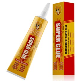 Fabric Glue, Permanent Clear Washable Clothing Glue for All Fabrics, Cotton, Flannel, Denim, Leather, Polyester, Doll Repair, 24 Hours Dry and Waterproof.