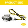 Suevut Set of 4 LED Motorcycle Indicators, E-Approved 12 V