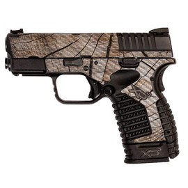 MightySkins Carbon Fiber Skin Compatible with Springfield XDS 3.3 - Tree Rings | Protective, Durable Textured Carbon Fiber Finish | Easy to Apply, Remove, and Change Styles | Made in The USA