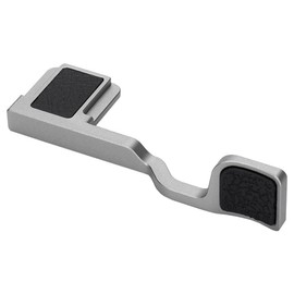 JJC A7CII A7CR Metal Thumbs Up Grip Hot Shoe Thumb Support Handgrip for SONY A7CII A7CR ILCE-7CM2 ILCE-7CR Camera, Enhanced Grip for One-Handed Shooting, Silver
