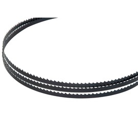 YullSorom 72 Inch Bandsaw Blades 1/4 Inch x 6 TPI Band Saw Blades High Carbon Steel Band Saw for Woodworking for Wen 3962 and Delta 28-140,10" bandsaw - 0.014 Inch Thick 2 Pack Black