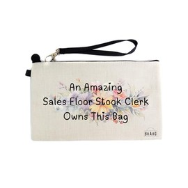 Gifts or Presents for Sales Floor Stock Clerks, an Amazing Sales Floor Stock Clerk Owns This Bag, Cosmetic Bags, Pencil Case - cb1124