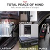 Keyless TSA Approved Luggage Locks with Lifetime Card Keys &