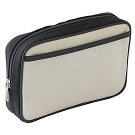 SAN-EI Sangyo GEN-180 [Valuables Case] [With Key] Canvas Venture Key Lock Pouch Security Case [A5 Storage Size], Quinari
