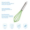 sourcing map Egg Whisk Stainless Steel Whisk Mixer Kitchen Utensil