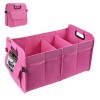 Cargo Trunk Organizer Foldable for Car Storage with Reinforced Handles