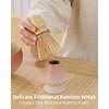 ZENS Matcha Set, 6pcs Pink Matcha Kit with Bamboo Whisk,