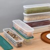 Pack of 2 Noodle Storage Boxes, Food Storage Containers, Spaghetti