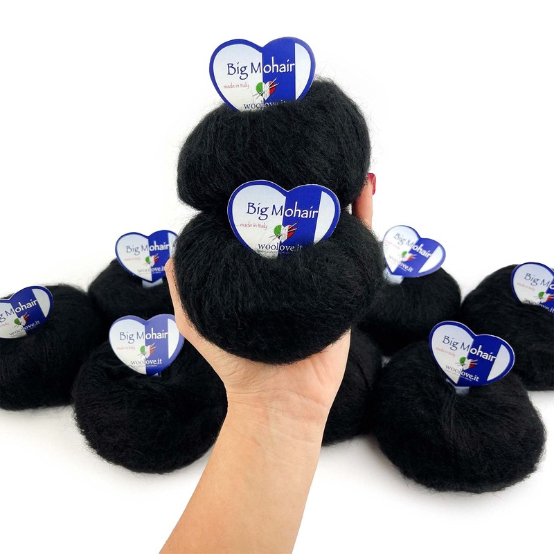 Tricot Café - Big Mohair - Ideal for Babies, Mixed