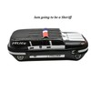 Lopenle Cool SUV Police Car Pencil Box Large Capacity Pencil