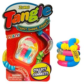 Zuru Tangle Crazy-Light Blue, Pink, Yellow and Clear