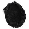 Men's Short Black Wig High Temperature Silk Layered Realistic Breathable