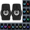 FT-185 Mini USB LED Speaker Portable Loudspeaker Music Player for
