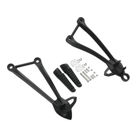 TCMT Rear Footrest Foot Pegs Bracket Fit For Kawasaki Ninja ZX6R 09-25 ZX10R 08-10 ZX636 2013-2025 Sand Black