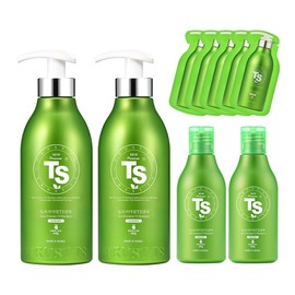 TS New Premium TS Shampoo 500g x 2p + 100g x 2p + 6g x 5p 1 set / TS 뉴프리미엄TS샴푸 500g x 2p + 100g x 2p + 6g x 5p 1세트