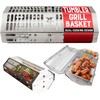 KANKA Stainless Steel Open Fire Tumbler – BBQ Basket for
