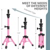 AliLeader 25 Inch Mannequin Head Stand Tripod for Mannequin Head