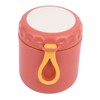 Insulated Food Container Jar Red 400ml Stainless Steel Leakage Proof