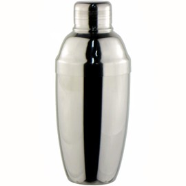 Nagao Cocktail Shaker, 18-8 Stainless Steel, 18.9 fl oz (530 ml), Made in
