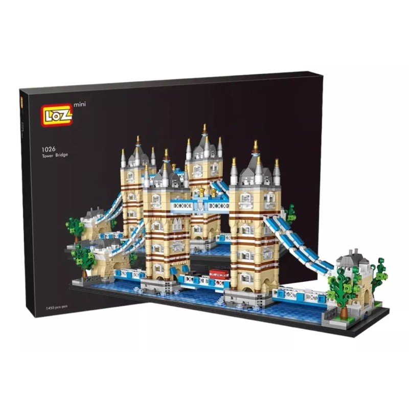 Loz Rompecabezas Bloques Armables Tower Bridge Decoracion 1026pz
