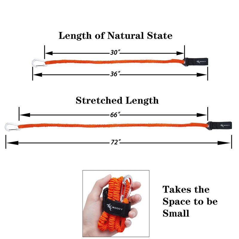 MOPHOEXII Kayak Paddle Leash Kayak Rod Leash Kayak Paddle Lanyard