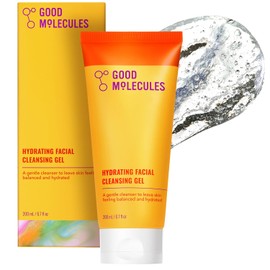Good Molecules Gel Limpiador Facial Hidratante - Jabón para la Cara con Agua de Rosas y Extractos de Piña para Iluminar, Limpiar e Hidratar - Limpiador Facial, Cuidado de la Piel