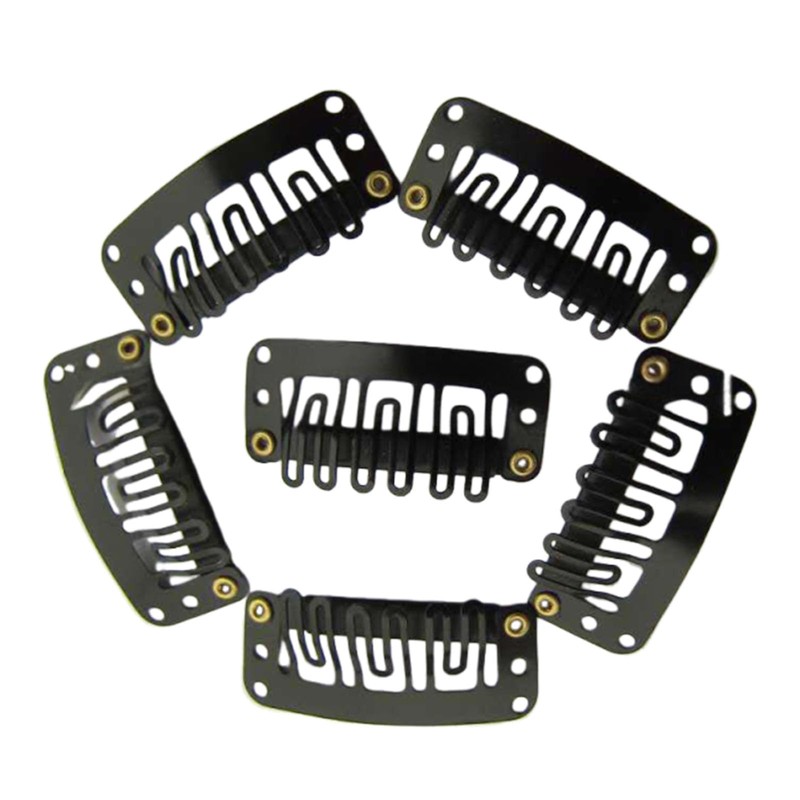 Dinghaole 30PCS Premium 32mm Alloy Hair Extension Clips - Salon-Grade