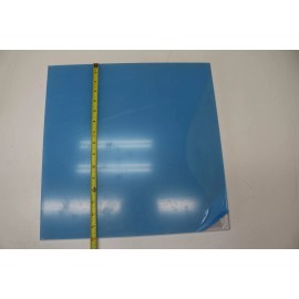 Pureflo 16" x 16" x 0.375" 3/8" Vacuum Forming PETG Clear Plastic Sheet