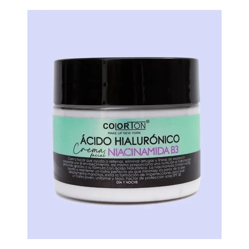 Crema Acido Hialuronico Con Niacinamida B3 Colorton Manchas