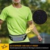 Running Belt with Reflective Strip Money Belt with Headphone Hole