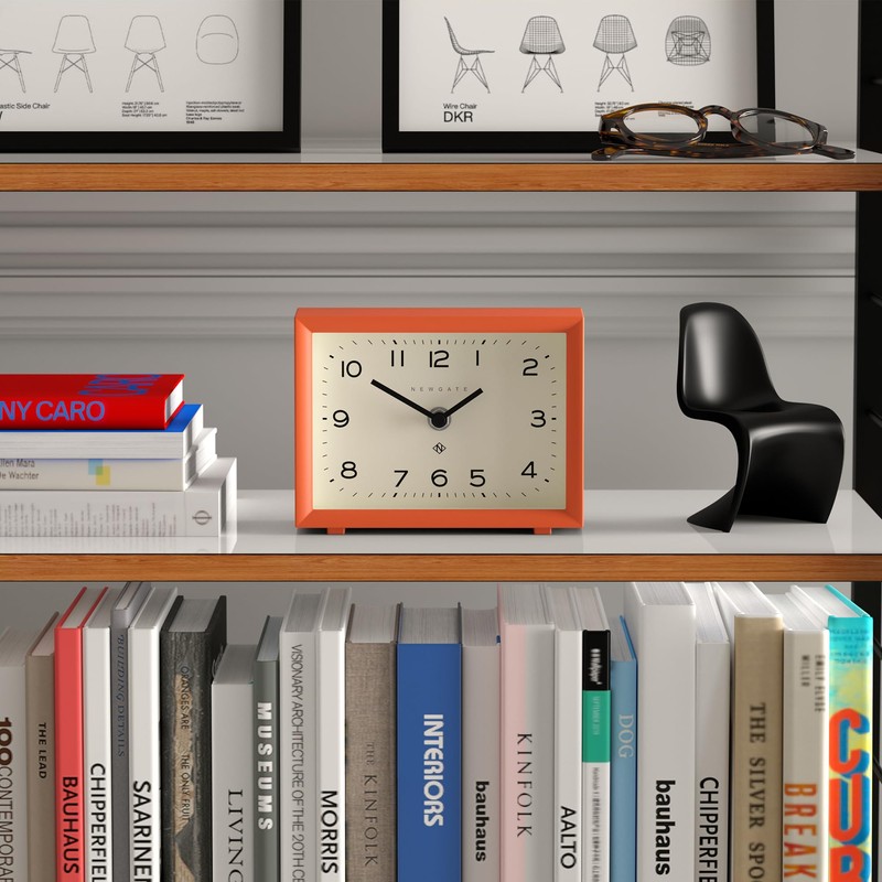 NEWGATE® 'Henry' Mantel Clock - Contemporary Rectangular Design-led Clock in