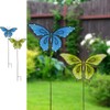 YK Decor Metal Garden Stake Spring Yard Sign Decorative Plant