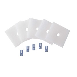 Maico Original ZF 60/100 Replacement Air Filter Item No. 0093.0331 (Predecessor 0093.0680) Fans, Pack of 5 Including 5 Timestrips, for ER, ER-AP, ER-APB and Centro