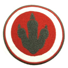 Athena Brands RAPTOR CLAW JURASSIC PARK MOVIE LOGO EMBROIDERED IRON-ON PATCH APPLIQUE COSTUME