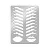 BAMTTOO Microblading Double-sided Eyebrow Tattoo Templates Professional Eyebrow Stencil Shaping