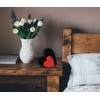 FeinKnick Stylish Double Hearts for Decoration - Modern Decorative Ceramic