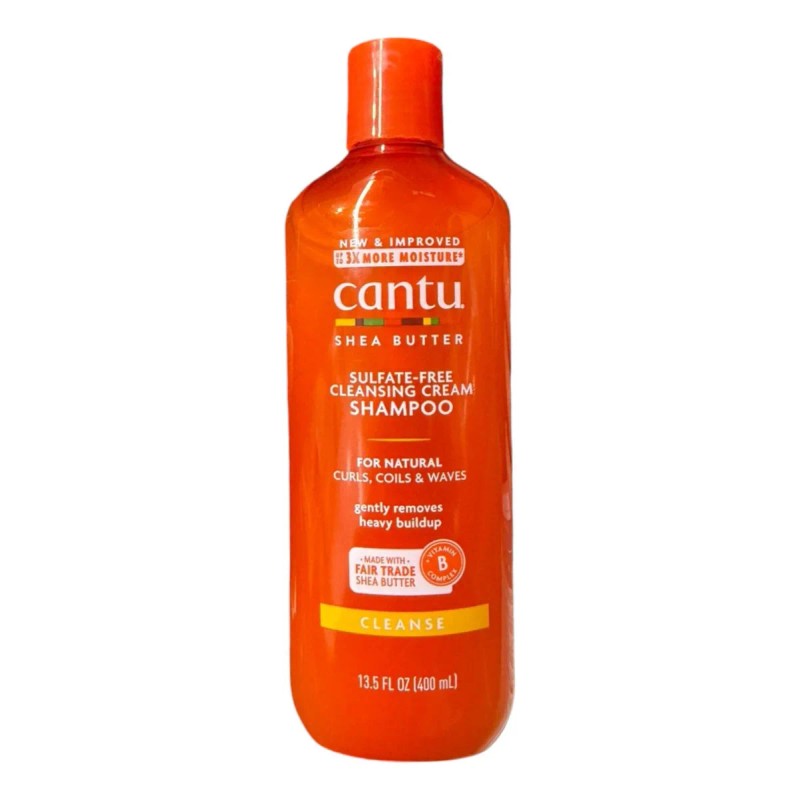 Shampoo Para Rulos Cantu 400 Ml Manteca De Karite