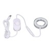 Microscope Lighting Lamp Spiral Buckle Adjustable Brightness LED Ring Light