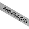 Anderson's Homecoming Queen Tiara and Silver Glitter Sash Set, High