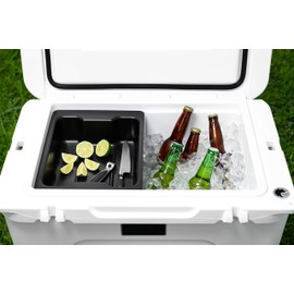 BEAST Cooler Accessories (Haul Size) Dry Goods Tray & Storage Basket Compatible with The Yeti Tundra HAUL® Cooler - Specifically Designed to Be Compatible with The Yeti Haul Wheeled Cooler
