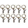 Shade Doctor of Maine Brass Pin-On Rings for Tie Backs,