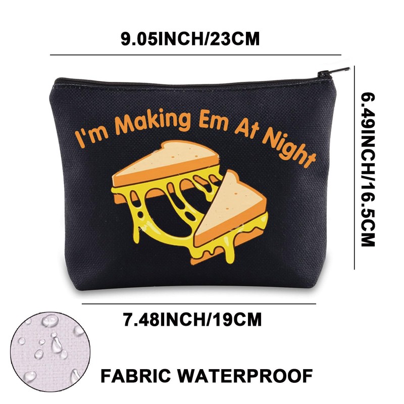 Grilled Cheese Makeup Bag Shane Inspired Gifts I'm Making Em