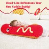 Zctghvy Hot Dog Stuffed Animal – Realistic 35-inch Plush Toy
