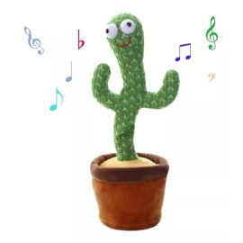 Didier Market Cactus Bailarín, Parlante, Para Bebe, Niños Con Luz Y Sonido